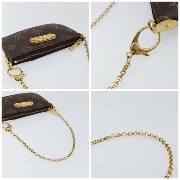 LOUIS VUITTON Monogram Pochette Mira PM Accessory Pouch M60095 LV Auth 143910V - Picture 15 of 16
